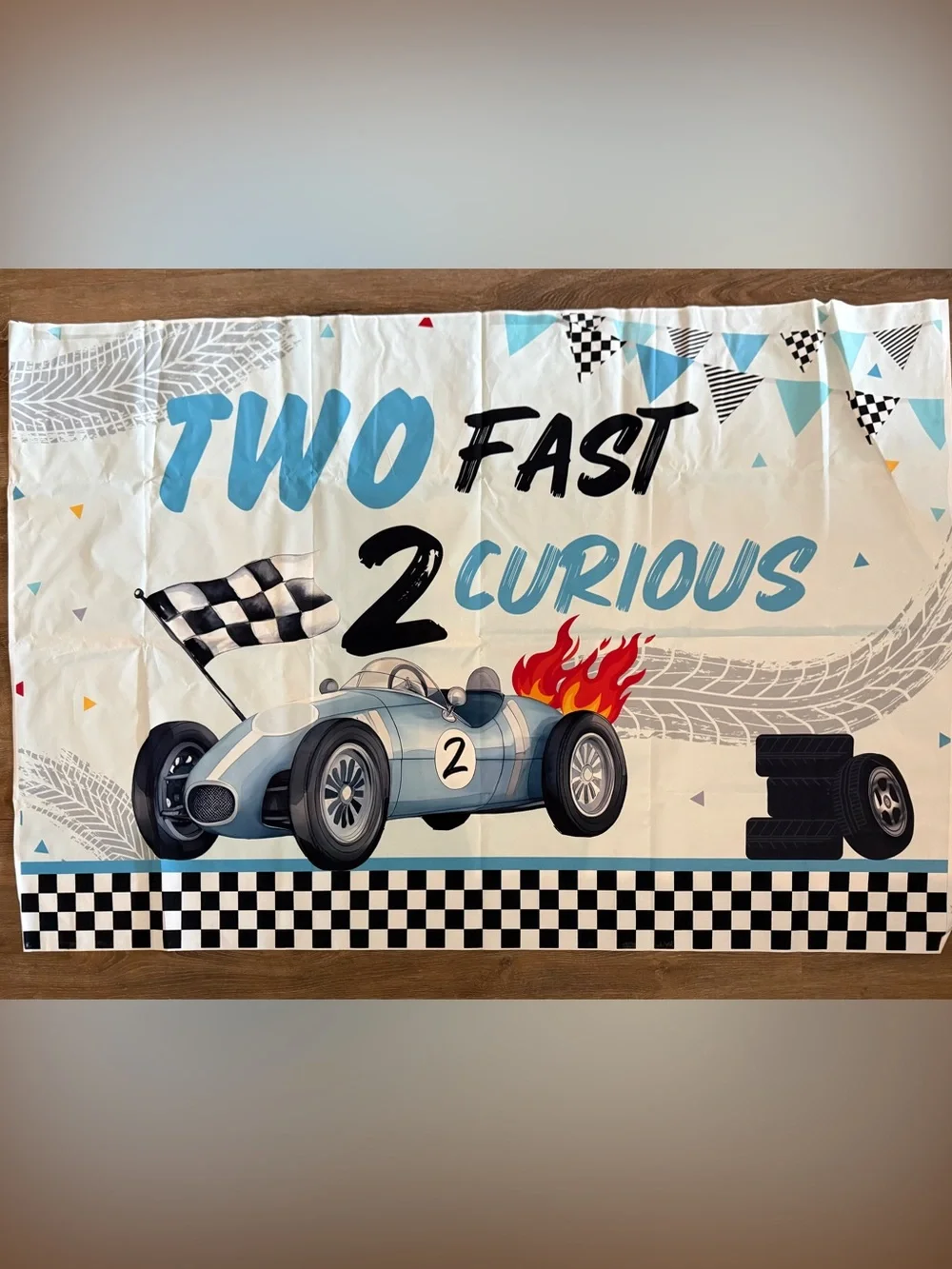 Two Fast Two Curious Birthday Theme Decor